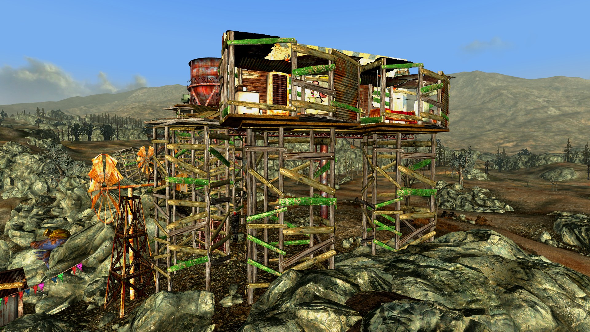 Billboard Camps by bethjunkie - Fallout 3 - Mods-In-Exile